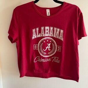 Alabama Crimson Tide Red Women's Crop